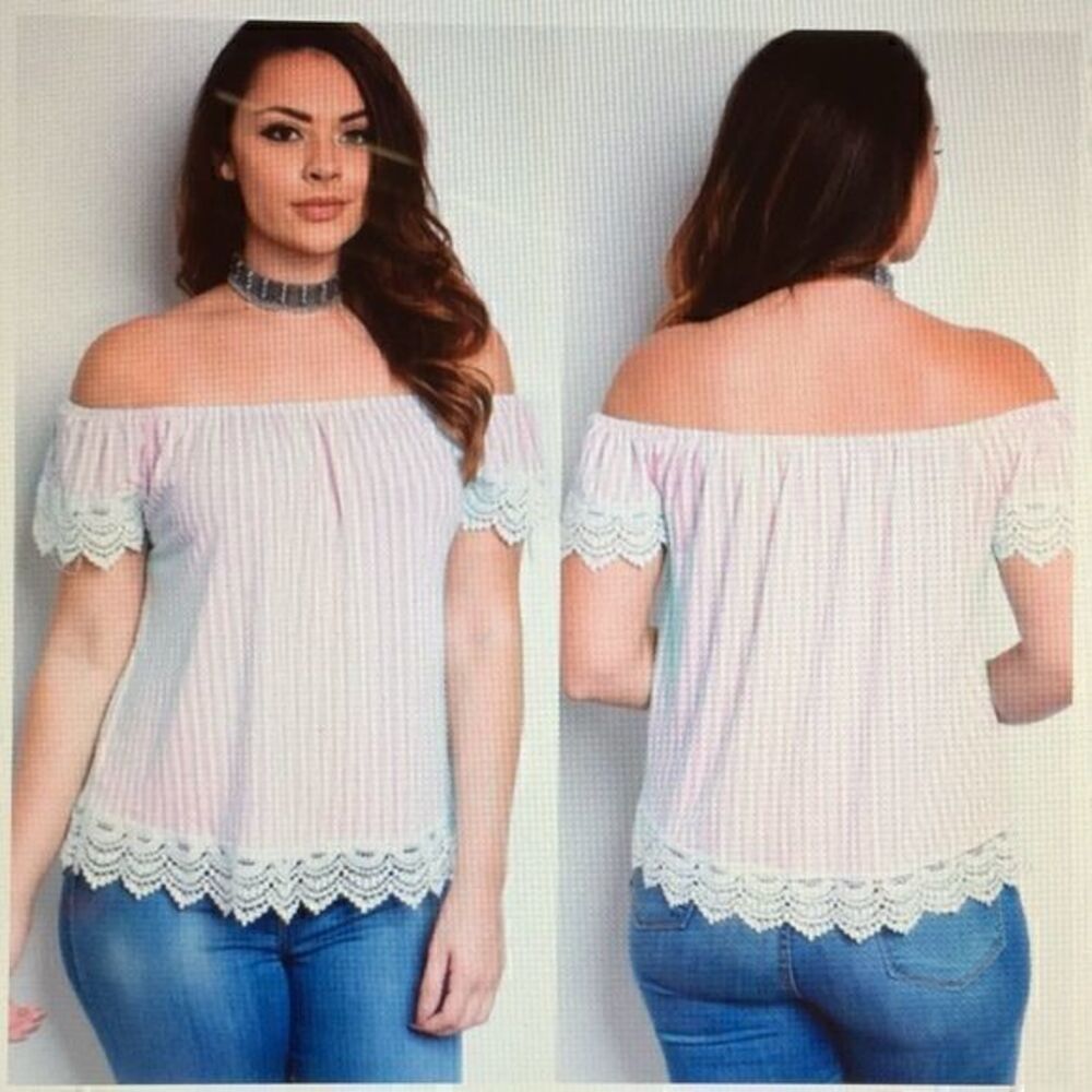 - ⭐️⭐️⭐️HOST PICK⭐️⭐️⭐️NWOT, Beautiful Plus Size Striped Top Shirt